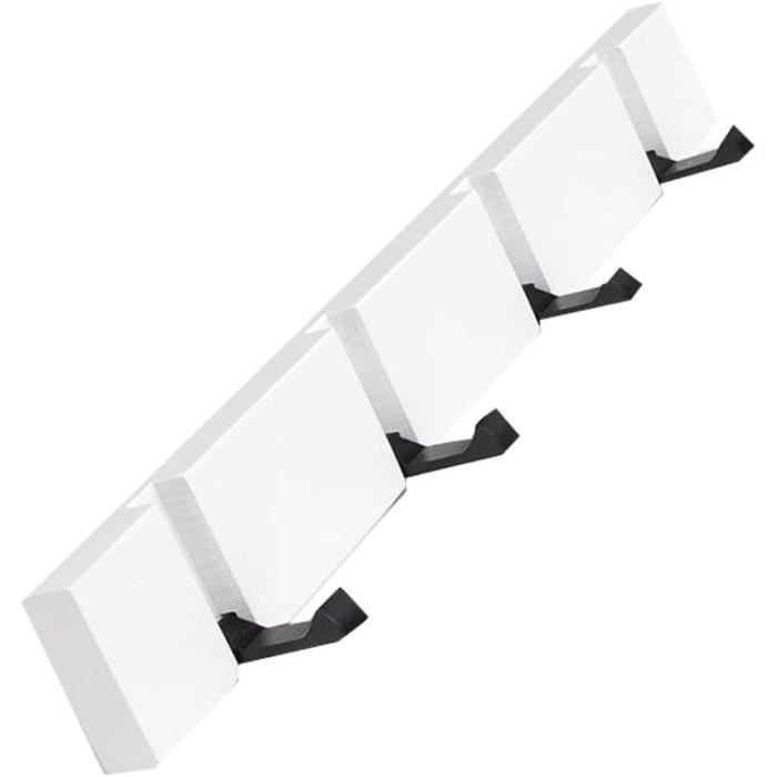 Porte-clés Mural Magnétique En Bois - Lot De 3 - Adhésif Puissant Sans Perçage - Pour Clés, Petits Outils Métalliques