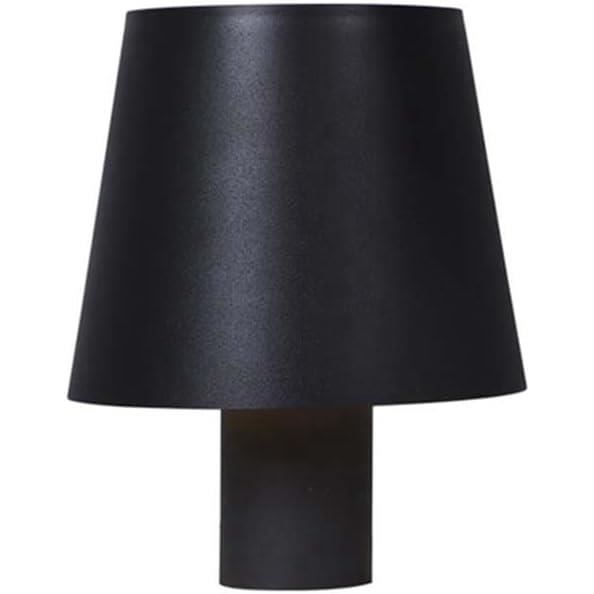 Lampe De Bouteille Dimmable Tactile Rechargeable - Abat-jour 3 Couleurs, IP54 Étanche, Idéale Restaurant Et Bar (Noir)