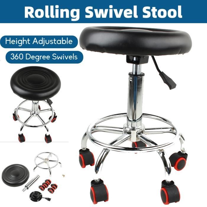 Tabouret Coiffeur à Roulettes – Mobilité & Confort