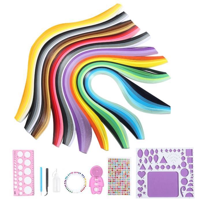 VINGVO Paper quilling Kit de Papier Quilling Gradient de Démarrage