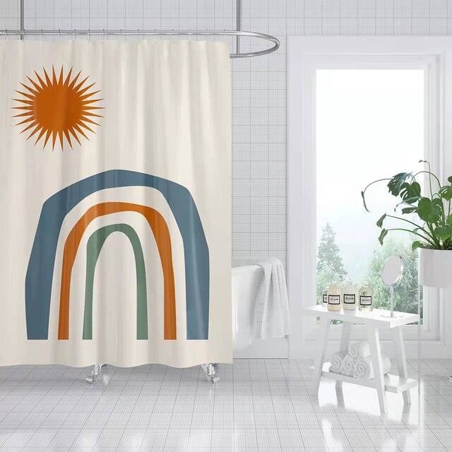 RIDEAU DE DOUCHE,shower curtain 390x180cmrideau salle de bain Rideau