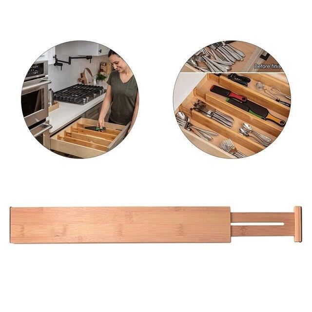 Qkutte Étagère De Rangement Extensible Pour Casseroles Et Poêles Avec 10 Séparateurs Réglables