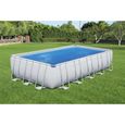 Bâche solaire pour piscine hors sol rectangulaire 671 x 366 cm ou 732 x 366 cm - BESTWAY-1