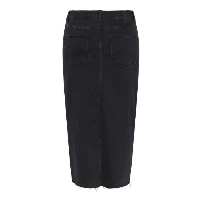 Jupe Midi Whistles UK 8 Noire à Pois - Femme, Ligne A, 100% Polyester, Très Bon état
