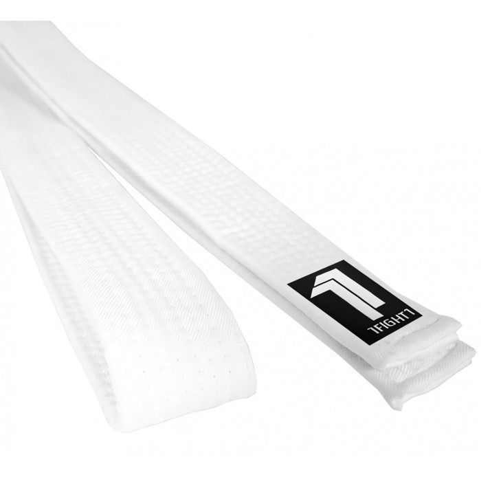 Dorawon 1FIGHT1 – Ceinture D'Arts Martiaux En Coton Blanc, 8 Rangs De Couture, Tailles 180 à 320 Cm