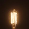 3x E27 Ampoules à Incandescence Vintage Rétro Edison 40W E27 220V style Industrielle Ampoule Antique Lampe-2