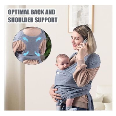 Porte-bébé Sling Réglable GNHG - Respirant Et Confortable (0-36 Mois, 20kg Max)