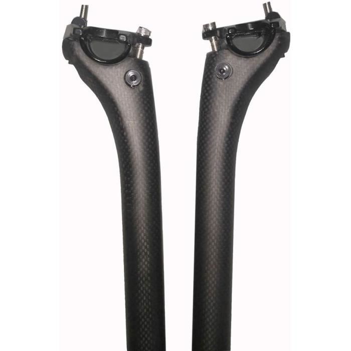 Tige de selle 26mm en acier strié
