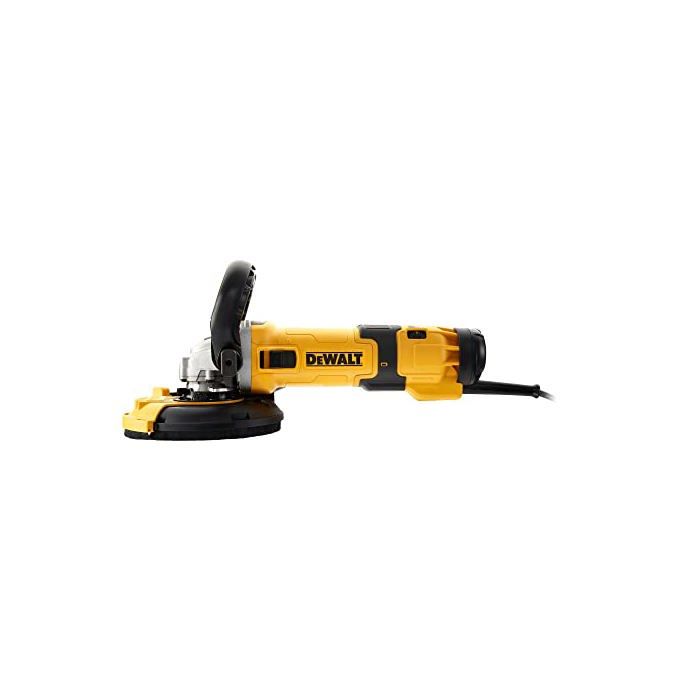 Meuleuse Droite DEWALT 450W DWE4884-QS - Compacte Pour Espaces Restreints - Avec Pince 6mm Et Clés