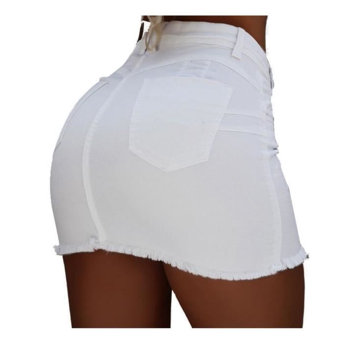 Jupe cheap jean moulante
