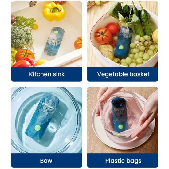 Machine Nettoyage Fruits Et Légumes - Purificateur Électrolyse IPX7 Charge Sans Fil