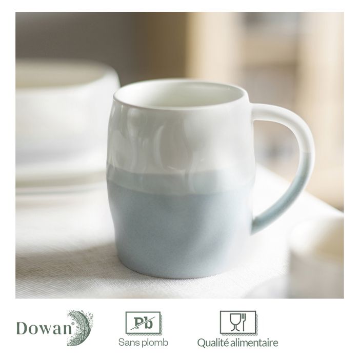 Creativity Home Tasse à Café Et Soucoupe En Porcelaine, 150 Ml, Tasses à Expresso Pour Latte, Thé Chaud, Cappuccino, Moka, Cacao, Ensemble De Tasses