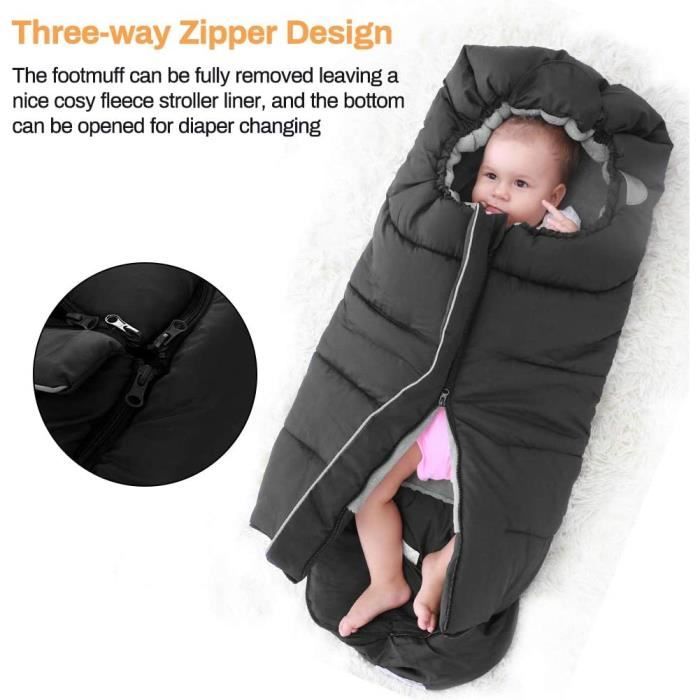 Sac de couchage b b universel 3 en 1 Poussette Annexe Mat