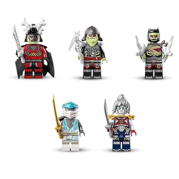 LEGO® NINJAGO 71786 La Créature Dragon de Glace de Zane, Jouet 2-en-1,  Figurine de Dragon et Minifigurines - Cdiscount Jeux - Jouets
