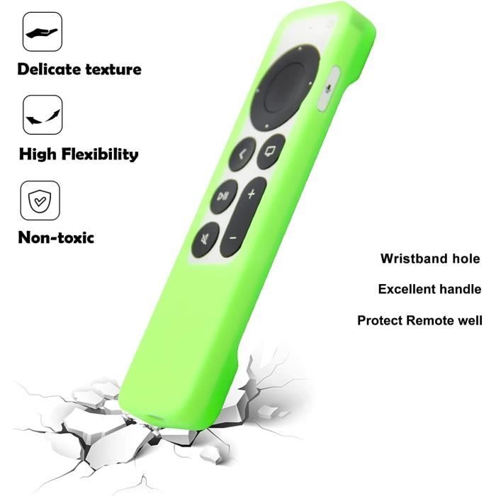 Lot De 2 Coques En Silicone Phosphorescentes Pour Télécommande Fire TV Stick 4K Max / 3ème Génération - Bleu Marine Lumineux