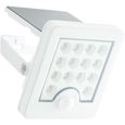 Applique extérieure - BRILLIANT - LUTON - LED et solaire - Détecteur de mouvement - Plastique et métal - 4 W - Blanc-4