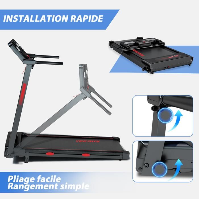 Foldable Treadmill 3.0HP up to 14km/h