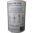 Filtre anti-odeurs SANIFILTRE S150 pour fosse septique - HYDRODIV - diamètre 100 mm - couleur gris-0