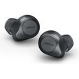 JABRA Elite 85t - Écouteurs Bluetooth avec réduction de bruit personnalisable - Format mini true wireless - Gris anthracite-0