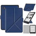 ZTAOOPOU Étui KOBO Clara Colour EBook housse de protection souple TPU antichoc housse de protection avec support - Bleu