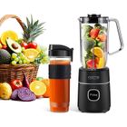 Mixeur Blender - MONMECD - 300W - 4 Lames Inox - 1L + 570ml - Sans BPA - Noir