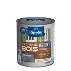 RIPOLIN Peinture Bois Satin Haute Protection 10 ans qui Protège et Magnifie vos Bois - Gris ardoise