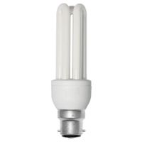 Ampoule Fluocompacte Mini 2U B22 535Lm 11W 2700K blanc chaud