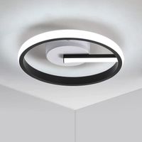 Plafonnier LED Moderne, Lustre Acrylique Lampe de Plafond pour Salle à Manger étude Cuisine, 18W 6000K Lumière blanche - Ø.20 cm