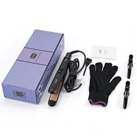 US Prise LESHP Flat Iron Hair Straightener with Floating Plate & Elasticity Cool Tip (l'adapateur non inclus)