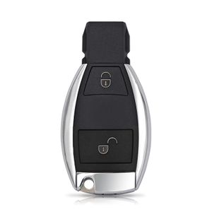 Étui Rigide De Protection Pour Clé Mercedes-Benz - Noir/blanc, Alliage Métal, Neuf