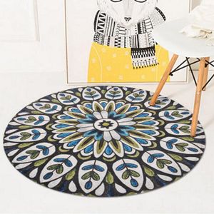 TAPIS Tapis ethnique rond φ150cm tapis berbere motif str