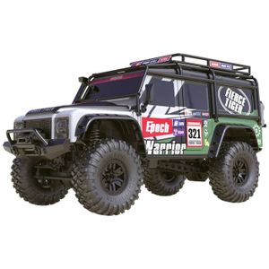 Voiture RC 1:10 Tout-terrain 4×4 Crawler – Moteur Brushless, ESC, Servo, éclairage – Prêt à Grimper !