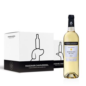 VIN BLANC Vin AOC Bordeaux Blanc 2021 - 2x Bag in Box de 3 litres
