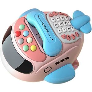 Téléphone Portable pour Bébé de 0 à 12 Mois, Jouets Musicaux  d'ApprentiCumbria Montessori pour Fille