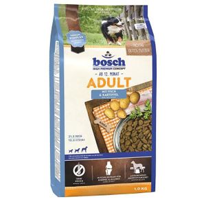 CROQUETTES Bosch pour Chien Adulte Nourriture, Poisson et de la Pomme de Terre, 1 kg