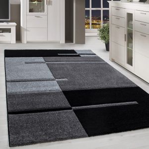 Maison Designer Tapis Kurzflor Contours Coupe à Carreaux