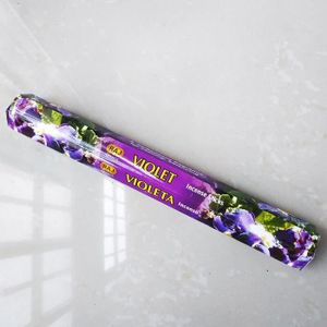 ENCENS valeur Violeta T 56 Parfums Bâton D'encens Inde Fait Main Aromathérapie Bâtons Bâtons Par Boîte Santal Lavand