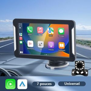 AUTORADIO GEARELEC Autoradio Portable 7 pouces avec CarPlay 