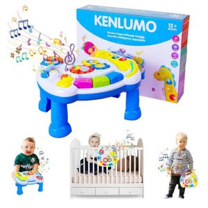 TABLE JOUET D'ACTIVITÉ Table d'activités pour bébé KENLUMO - Musicale Jouets - 12 mois à 3 ans