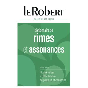 AUTRES LIVRES Dictionnaire des rimes et assonances