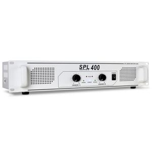 AMPLI PUISSANCE SkyTec SPL400 - Amplificateur professionnel, 2 x 2
