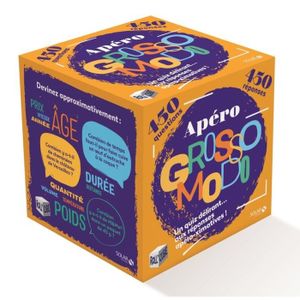 QUESTIONS - REPONSES Jeu de société - SOLAR - Roll'Cube Apero Grosso Mo