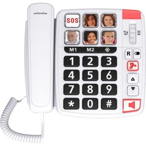 Téléphone fixe Téléphone filaire Swissvoice XTRA 1110