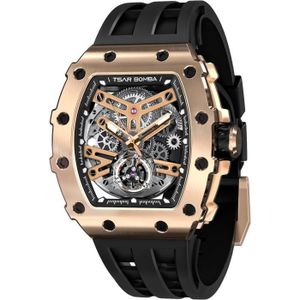 Montre bois store mecanisme apparent