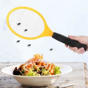 3x Tapette à mouche électrique Tue-mouche Raquette électrique Moustique  insecte