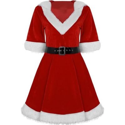 Tenue mere noel grande taille 2025