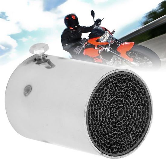 Réducteur Bruit échappement DB Killer Tuyau D'échappement Silencieux Tuyau De Silencieux Tube De Silencieux D Réducteur Bruit échappement 51mm Universel