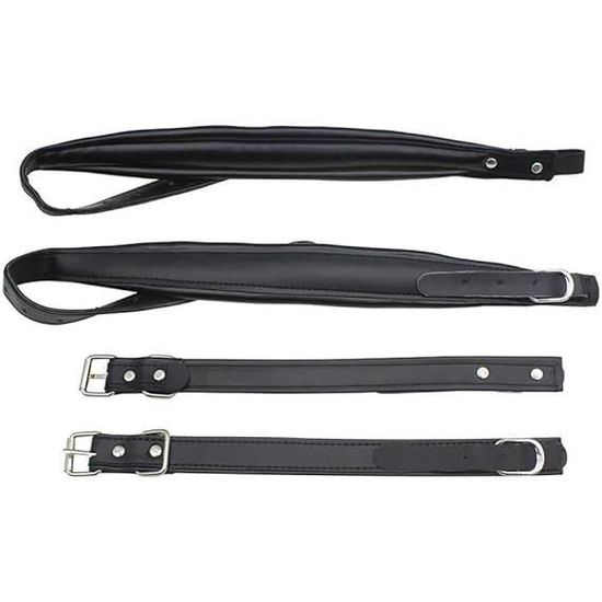 Étrier De Sangle Wintec Slimline Noir - Pour Selle Sans Arçon