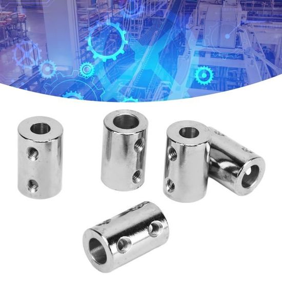 Coupleur Flexible 'prune' Uxcell - Arbre 8mm à 14mm, Longueur 35mm - Aluminium & Polyuréthane