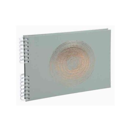 Album Fotografico Atlona A Spirale In Marmo - 2 Pezzi, Formato 6x4 Cm Per 200 Foto Totali, Con Spazio Per Note - 3